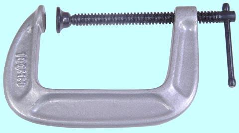 Струбцина слесарная G-образная 100мм (4")  "PROFI" (LTG2004) "CNIC"