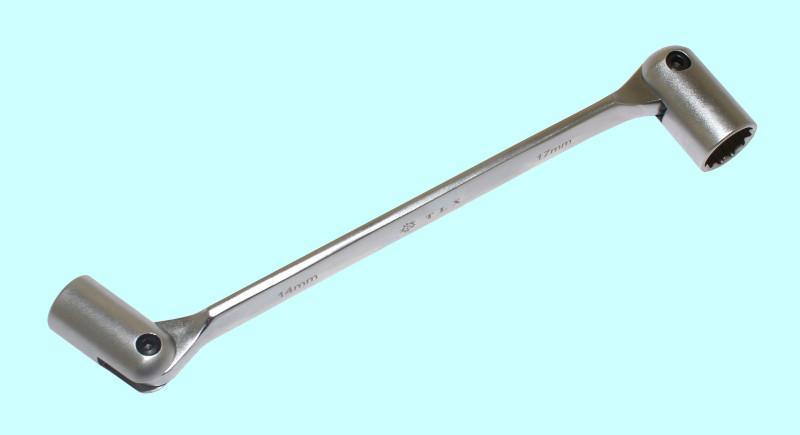 Ключ Торцевой шарнирный  12 х 13мм CrV "TLX" (TD15004)