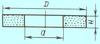 Круг ПП 300х 40х 76 64С 40 СТ1  (GC F46 O) (ВАЗ)