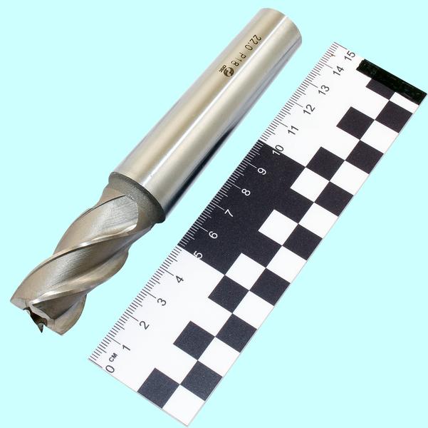 Фреза Концевая d22,0х 38х140 к/х Р18  Z=4 КМ3 "CNIC"