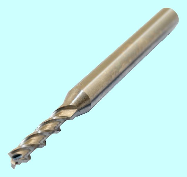 Фреза Концевая d 2,5х12х44 ц/х Р18 Z=3 "CNIC" dхв-4мм