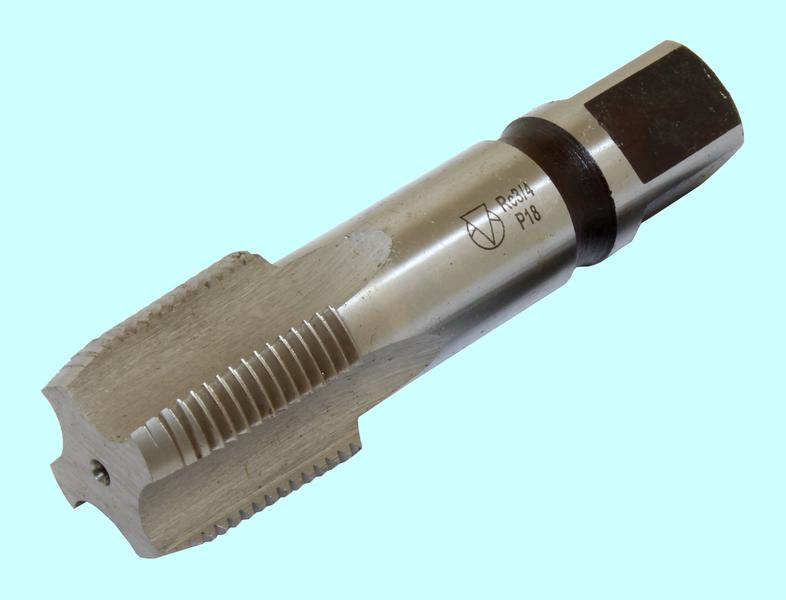 Метчик Rc   3/4" Р18 трубный конический, м/р. (14 ниток/дюйм) "CNIC"
