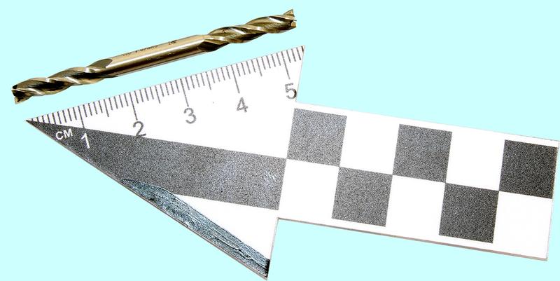 Фреза Концевая d 4,0х15х55 ц/х Р6АМ5 Z=3 двухсторонняя "CNIC"