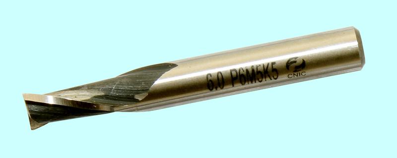 Фреза Шпоночная d 6,0х10х45 ц/х Р6М5К5 "CNIC"