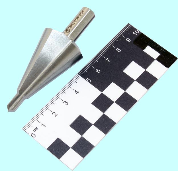 Сверло Конусное d28-d50мм, HSS, d хвостовика 13мм "CNIC"