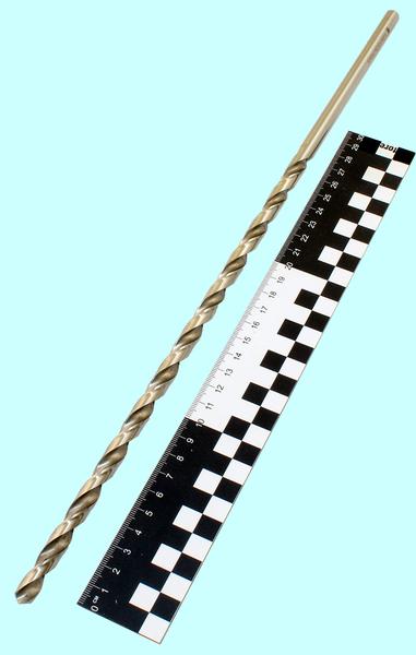 Сверло d  9,0х280х410  ц/х  Р6АМ5  сверхдлинное с вышлиф. проф. DIN1869 "TLX"