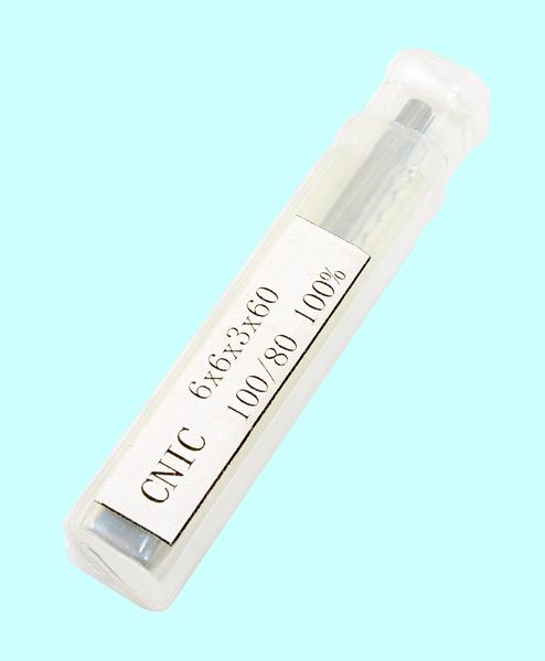 Головка алмазная цилиндрическая d 6,0х 3х 6х60мм AW(ГЦ) SSD-2(АС4) 100/80 100% В2-01 с хвостовиком "CNIC"