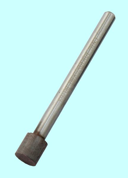 Головка алмазная цилиндрическая d10,0х 6х10х80мм AW(ГЦ) SSD-2(АС4)  80/63 100% В2-01 с хвостовиком "CNIC"