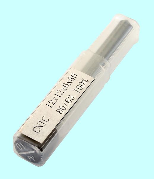 Головка алмазная цилиндрическая d12,0х 6х12х80мм AW(ГЦ) SSD-2(АС4)  80/63 100% В2-01 с хвостовиком "CNIC"