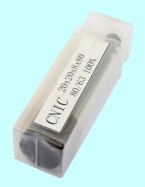 Головка алмазная цилиндрическая d20,0х 8х20х80мм AW(ГЦ) SSD-2(АС4)  80/63 100% В2-01 с хвостовиком "CNIC"