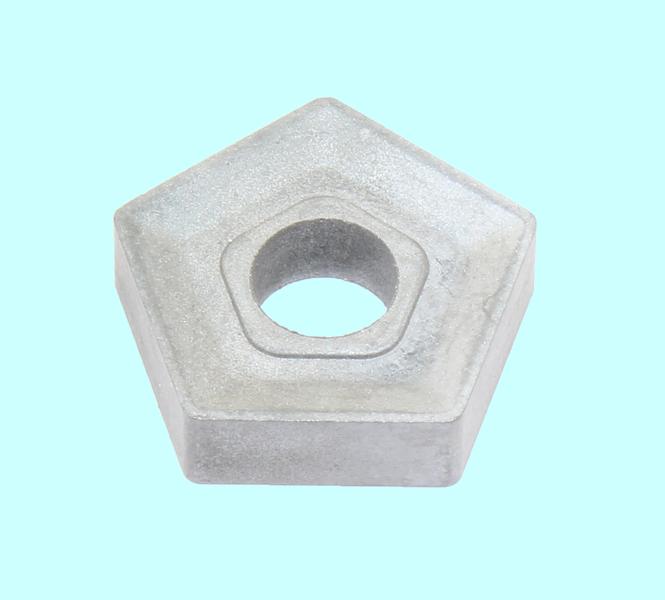 Пластина PNMM  - 110408  ВК8 (YG8) пятигранная dвн=6мм (10124) со стружколомом "CNIC"