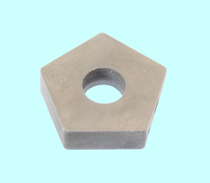 Пластина PNMM  - 110408  ВК8 (YG8) пятигранная dвн=6мм (10124) со стружколомом "CNIC"