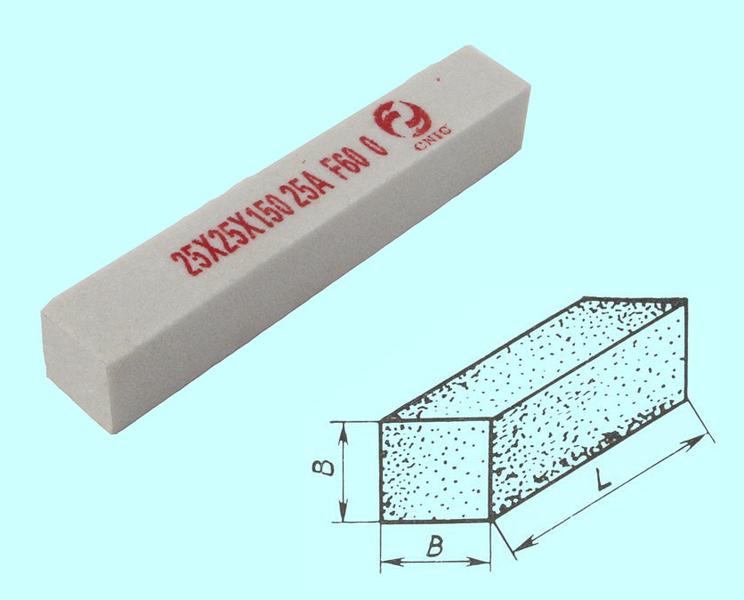 Брусок шлифовальный 10х10х100 25А 25 СТ1 (WA F60 O) "CNIC"