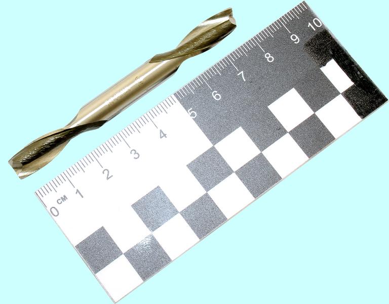 Фреза Шпоночная d 8,0х20х80 ц/х Р6АМ5 двухсторонняя "CNIC"