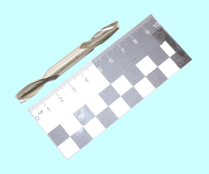 Фреза Шпоночная d 8,0х20х80 ц/х Р6М5К5 двухсторонняя "CNIC"