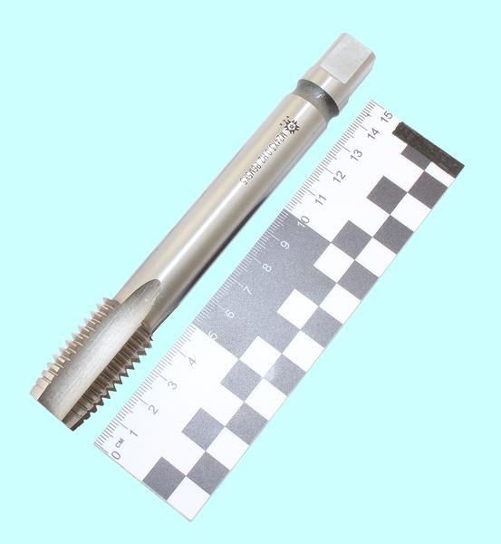 Метчик М24,0 (3,0)х38х160 м/р.Р6М5К5 удлиненный, проходной хв-к d18.0мм DIN376 "TLX"