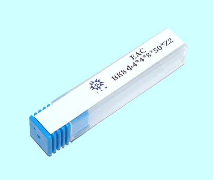 Фреза Шпоночная d 4,0х 8х50 ц/х ВК8 цельная "TLX"