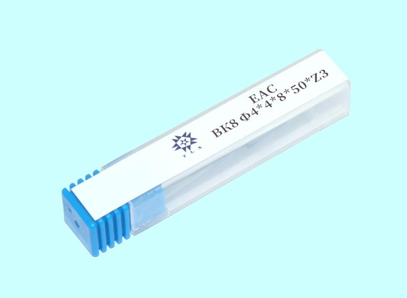 Фреза Концевая d 4,0х 8х 50 ц/х  ВК8  Z=3 цельная "TLX"