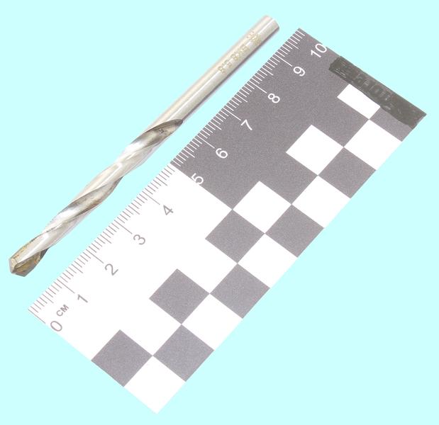 Сверло d  5,8х57х93 ц/х ВК8 с напайными пластинами "TLX"