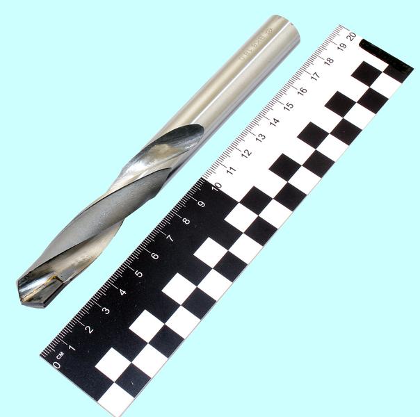 Сверло d 18,0 х100 х169 ц/х ВК8 с напайными пластинами "TLX"