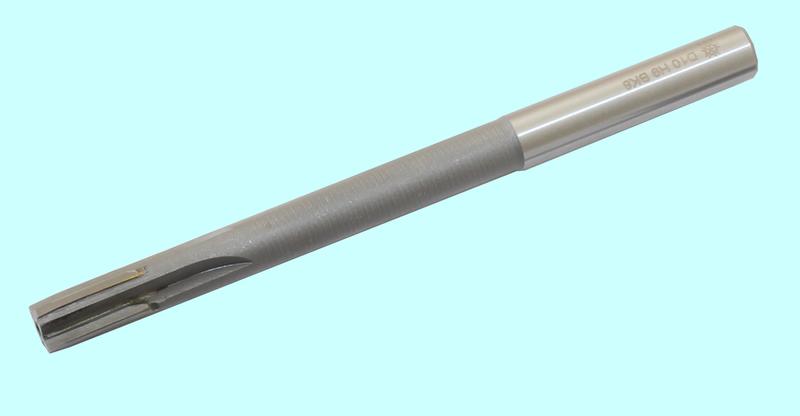 Развертка d 10,0 H9 ц/х машинная с напайными пластинами ВК8 (18х133мм) "TLX"