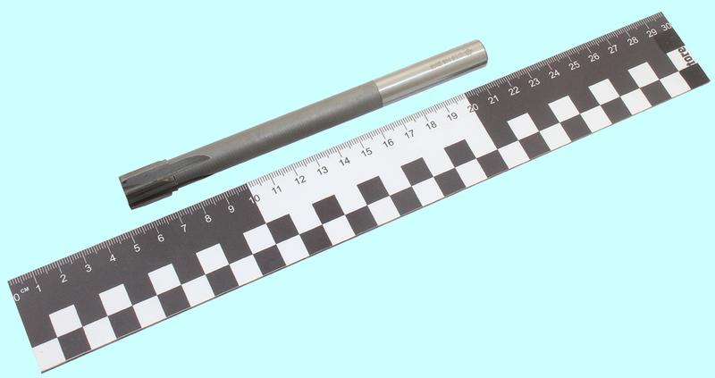 Развертка d 15,0 Н8 ц/х машинная с напайными пластинами ВК8 (18х162мм) "TLX"