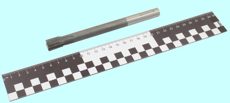 Развертка d 15,0 Н9 ц/х машинная с напайными пластинами Т15К6 (18х162мм) "TLX"