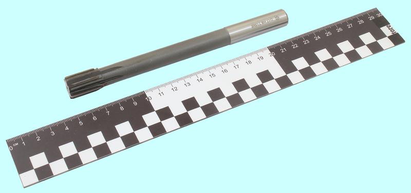 Развертка d 17,0 Н8 ц/х машинная с напайными пластинами Т15К6 (22х175мм) "TLX"