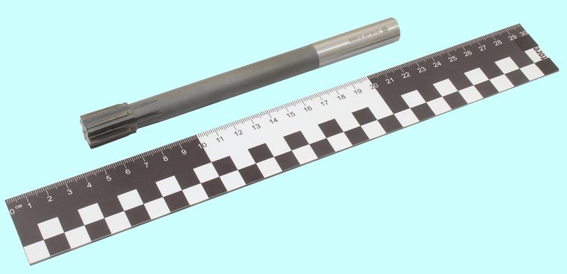 Развертка d 18,0 H7 ц/х машинная с напайными пластинами Т15К6 (22х182мм) "TLX"