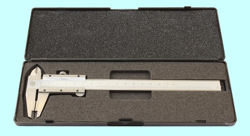 Штангенциркуль 0 - 150 ШЦТ-I (0,02) с тв.спл. губками, с глубиномером "TLX"