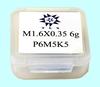 Плашка М  1,6 (0,35) dнар.16мм Р6М5К5  6g "TLX"