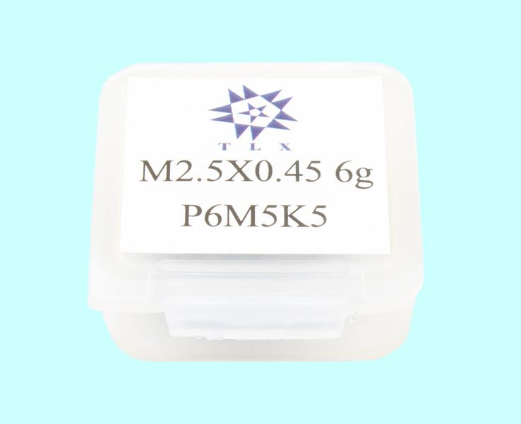 Плашка М  2,5 (0,45) dнар.16мм Р6М5К5  6g "TLX"