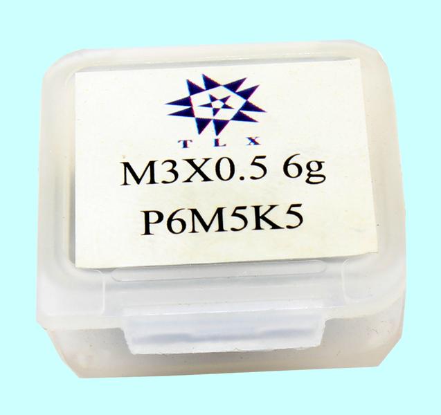 Плашка М  3,0 (0,5) dнар.20мм Р6М5К5  6g "TLX"