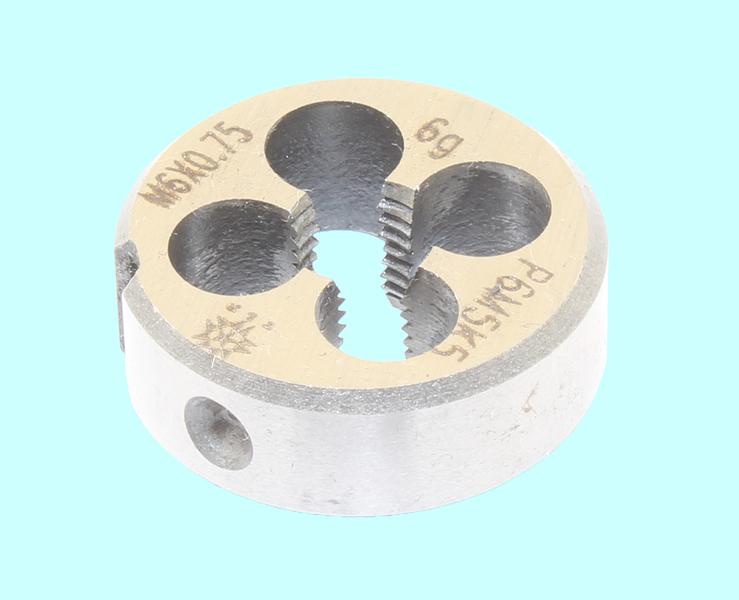 Плашка М  6,0 х 0,75 dнар.20мм Р6М5К5  6g "TLX"