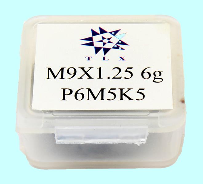 Плашка М  9,0 (1,25) dнар.25мм Р6М5К5  6g "TLX"