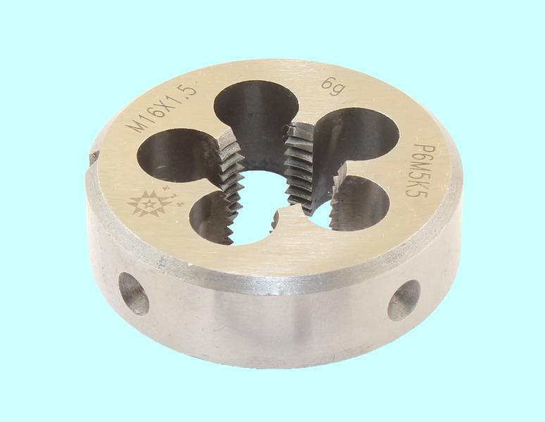Плашка М 16,0 х 1,5 dнар.45мм Р6М5К5  6g "TLX"