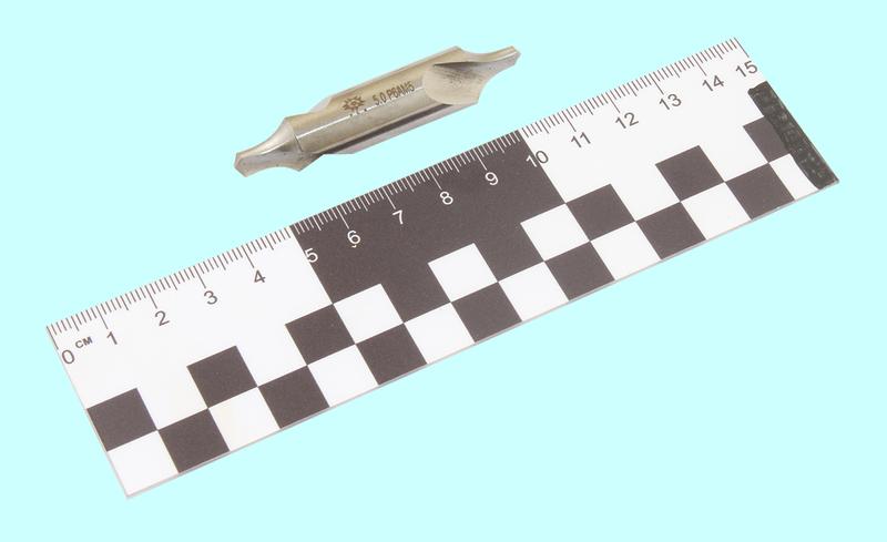 Сверло d  5,0х12,5х63,0х13,2х16.0 центровочное Р6АМ5, двухстороннее, тип R (с дугообразующей) вышл. профиль "TLX"