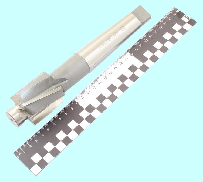 Цековка D 46,0 х d24,0х236 к/х Р6М5 Z-4 с постоянной направляющей цапфой, КМ4 "TLX"