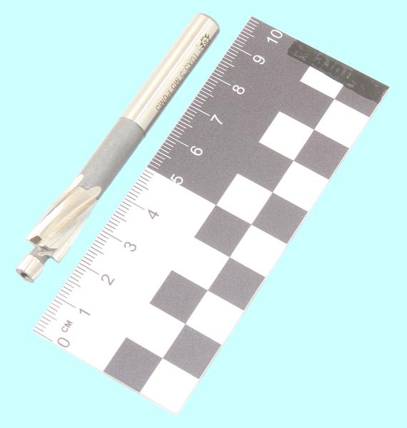 Цековка D 10,0 х d 5,5 х 80 ц/х Р6М5 Z-4 с постоянной направляющей цапфой, dхв 8мм "TLX"