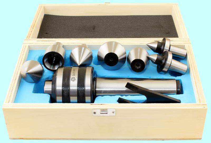 Центр Вращающийся  КМ-5 с 7-ю сменными насадками "TLX" (D435)