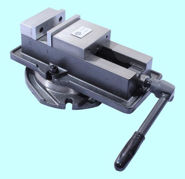 Тиски Станочные 160мм прецизионные поворотные ход 170мм / / и перпенд. 0,025/100 QМ16160 "TLX"