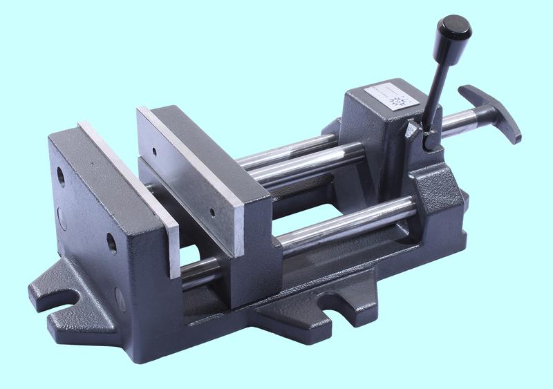Тиски Станочные 160мм быстрозажимные, высота губок 42мм, ход губок 155мм Q19К160 "TLX"