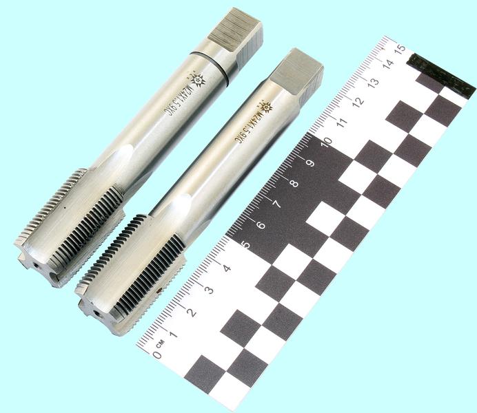 Метчик М24,0 х 1,5 9ХС ручной, комплект из 2-х шт. "TLX"