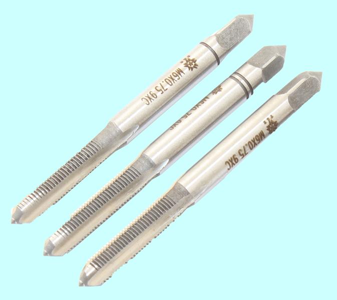 Метчик М 6,0 х 0,75 9ХС ручной, комплект из 3-х шт. "TLX"