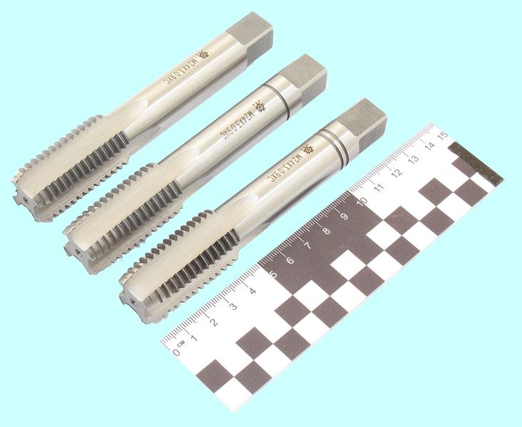 Метчик М24,0 (3,0) 9ХС ручной, комплект из 3-х шт. "TLX"