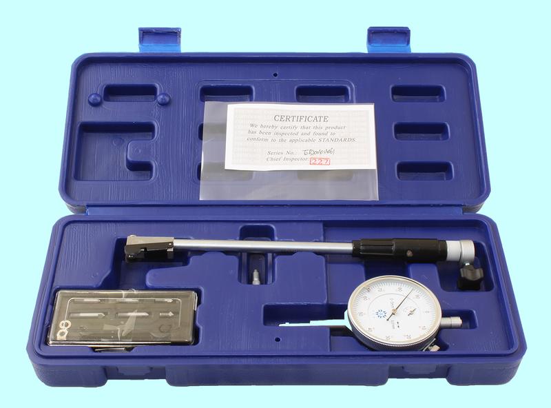 Нутромер Индикаторный  18-50мм НИ-50 глуб.изм. 140мм (0,01), 7 вставок "TLX"