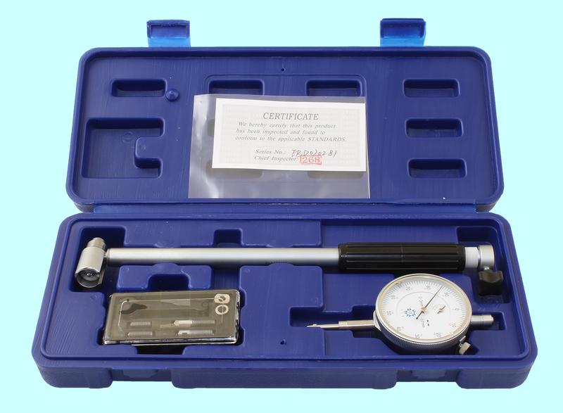 Нутромер Индикаторный  35-50мм НИ-50 глуб.изм. 155мм (0,01), 5 вставок "TLX"