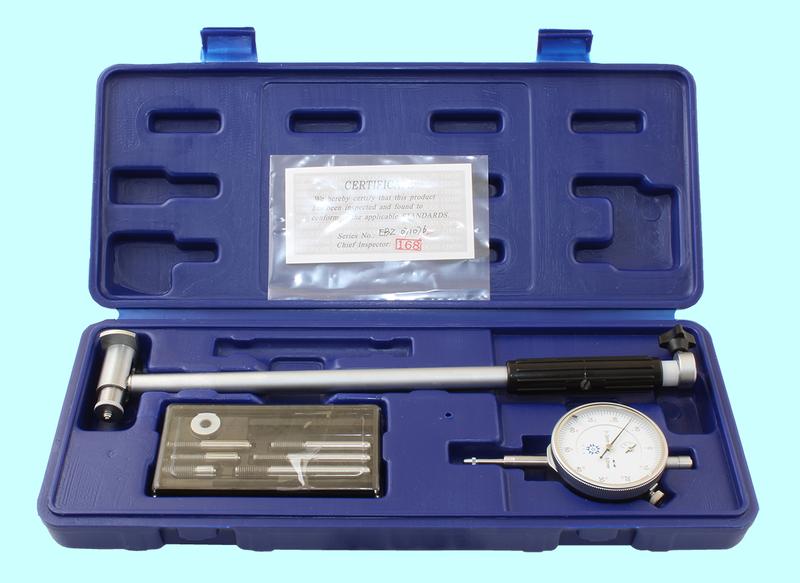 Нутромер Индикаторный  50-100мм НИ-100 глуб.изм. 200мм (0,01), 7 вставок "TLX"