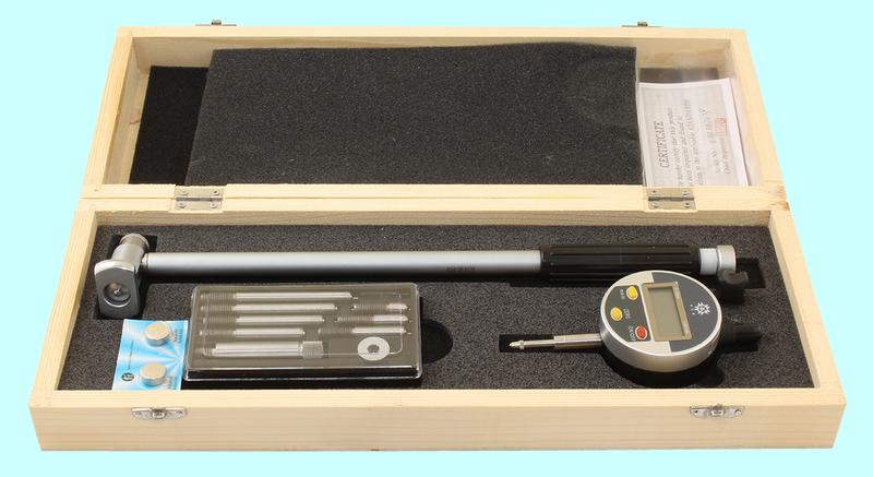 Нутромер Индикаторный  50-160мм электронный, глуб.изм. 200мм (0,001), 8 вставок "TLX"