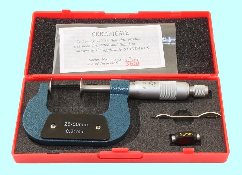 Микрометр Зубомерный МЗ- 50  25-50 мм (0,01) "TLX"